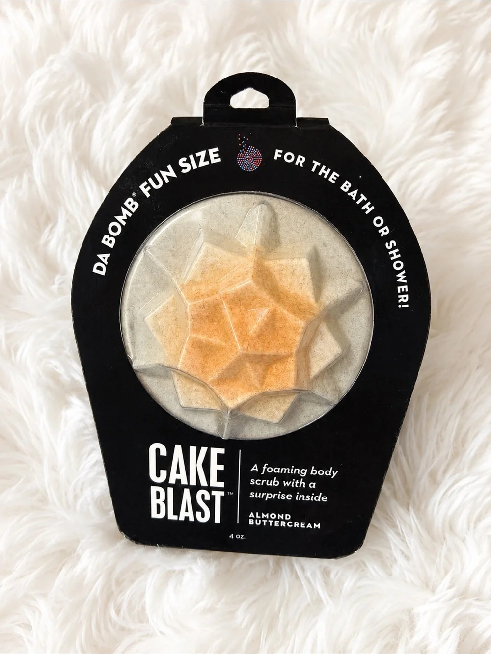 DA BOMB Cake Blast - Almond Buttercream Bath-Bomb W/ Surprise Inside